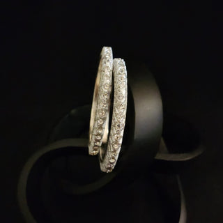 Sarina Silver Pacheli Bangles (2.4, 2.6, 2.8) - ECLAT INDIAN JEWELSBangle, Kadas & Bracelets2.6