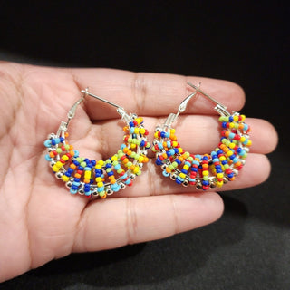 Simona Multicolour Earrings - ECLAT INDIAN JEWELSEarringsMulticolour