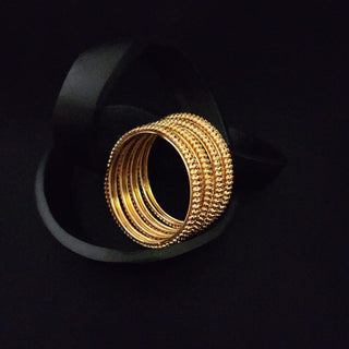Sutton Gold Bangles (Set of 4) (2.4, 2.6, 2.8) - ECLAT INDIAN JEWELSBangle, Kadas & Bracelets2.6